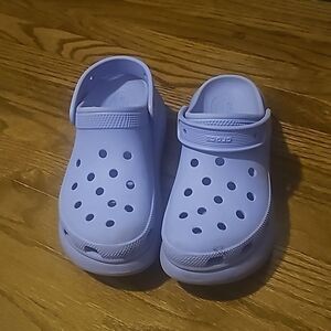 Gently Worn Lavender Purple Crocs
